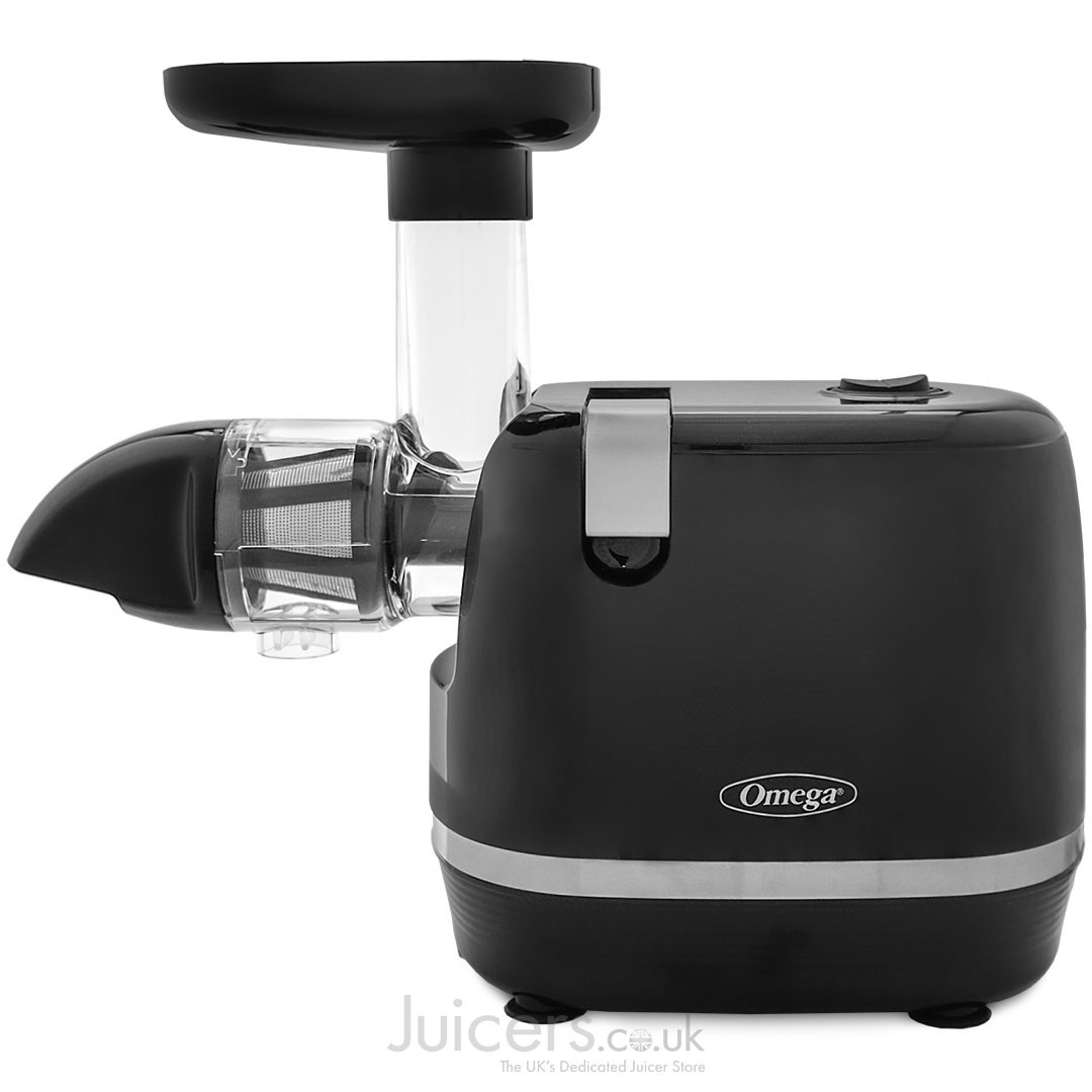 Omega H3000D Slow Juicer in Black Juicers.co.uk