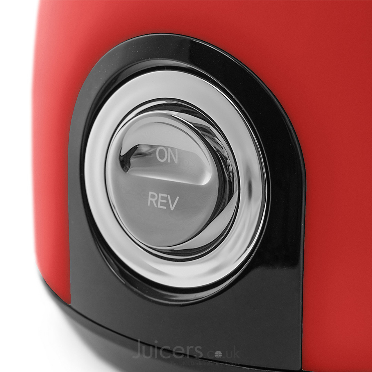 Omega Sana EUJ707 Slow Juicer in Red Juicers.co.uk