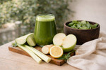 Cucumber, Spinach and Apple Juice