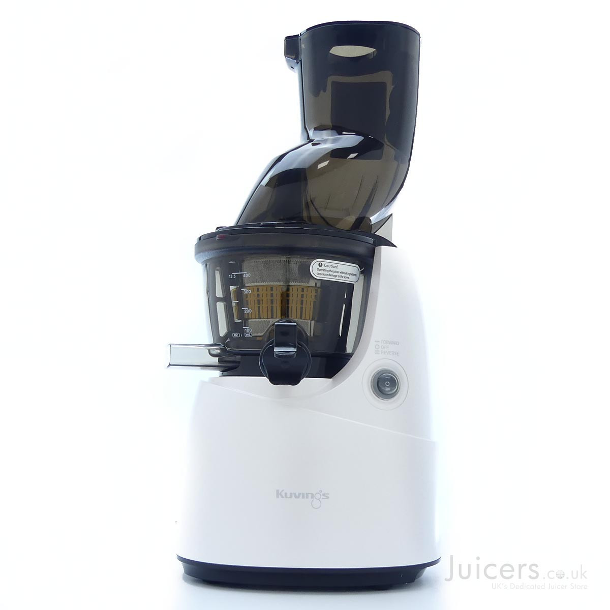 Kuvings B8200 Slow Juicer in White with Accessory Pack Juicers.co.uk