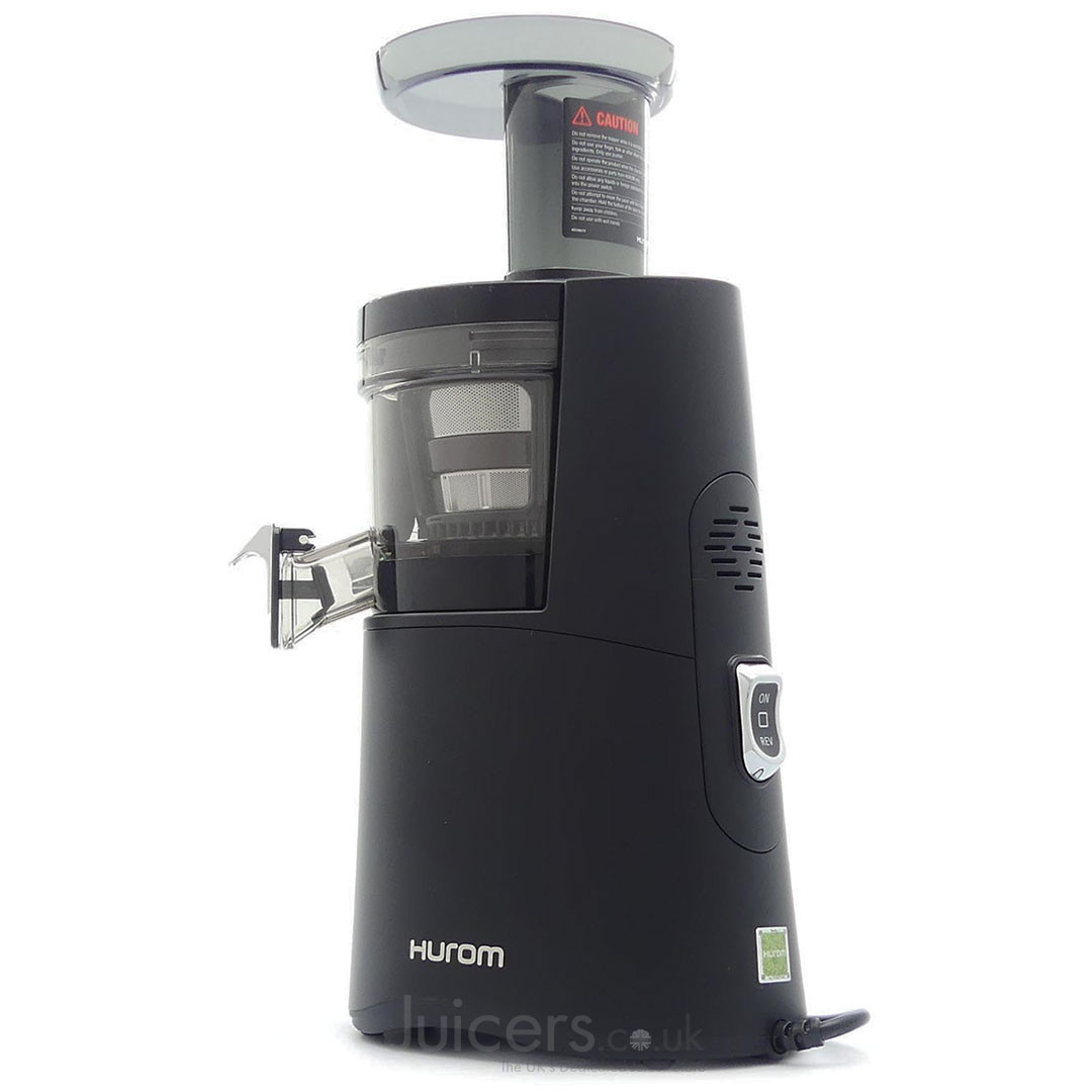 Hurom HAA Vertical Slow Juicer in Black Juicers.co.uk