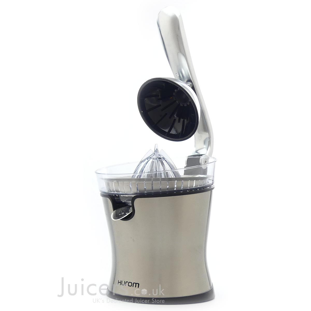 Hurom CJ Citrus Juicer in Stainless Steel Juicers.co.uk