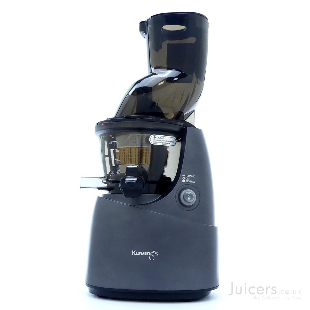 Kuvings B8200 Slow Juicer in Gunmetal with Accessory Pack Juicers.co.uk