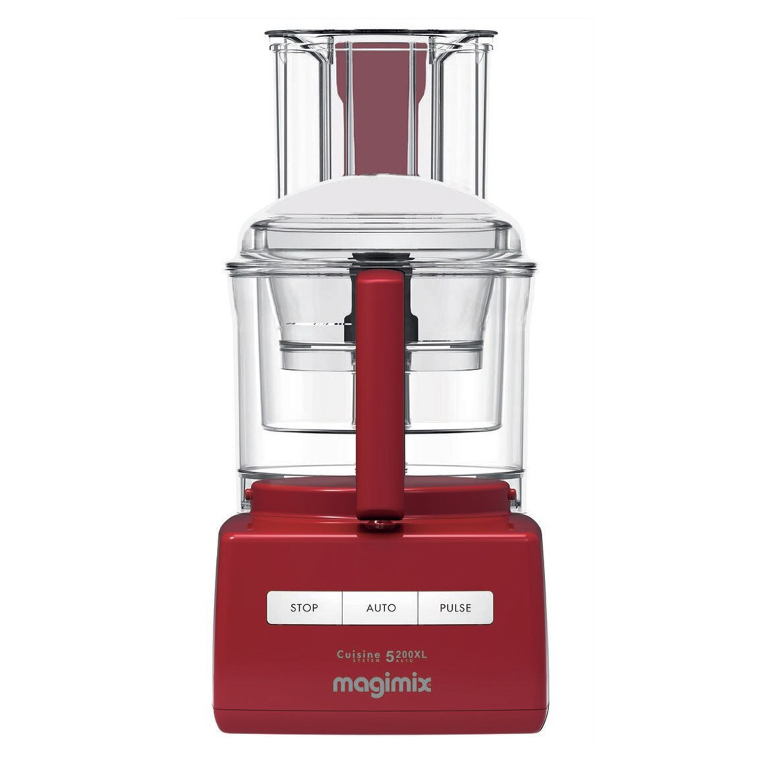 Magimix 5200XL Cuisine Food Processor 18585 in Red Juicers.co.uk