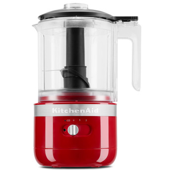 KitchenAid 5KFCB519BER 1.2-Litre Cordless Food Chopper in Empire Red