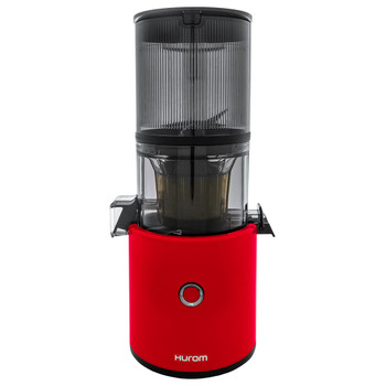 Hurom H300 Self-Feeding Slow Juicer in Red
