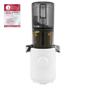 Hurom H310 Self-Feeding Mini Slow Juicer in White