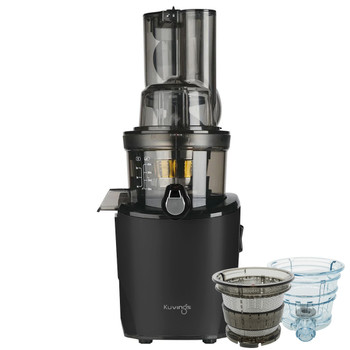 Kuvings REVO830 Wide Feed Slow Juicer in Black with Accessory Pack
