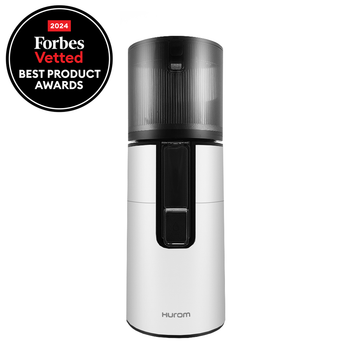 Hurom H400 Self-Feeding Slow Juicer in White