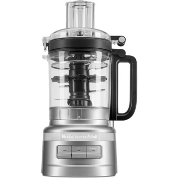 KitchenAid 2.1L Compact Food Processor In Silver - 5KFP0921BCU