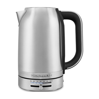KitchenAid 1.7L Variable Temperature Kettle in Stainless Steel - 5KEK1701BSX