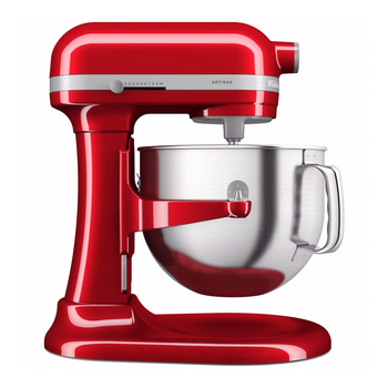 KitchenAid Artisan 6.6L Bowl-Lift Stand Mixer in Candy Apple - 5KSM70SHXBCA