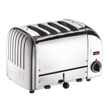 Dualit 4-Slice Classic Vario Toaster in Polished Stainless Steel