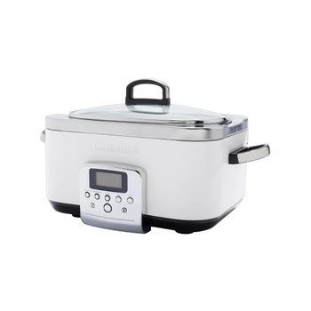 GreenPan Elite Slowcooker 6L in Cream