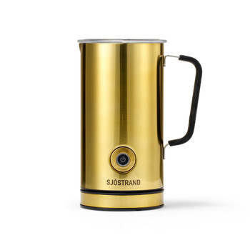 Sjostrand Milk Frother in Brass