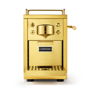 Sjostrand The Original 2.0 Capsule Coffee Machine in Brass