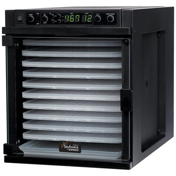 Tribest Sedona SD-P6280 Express 11-Tray Dehydrator in Black