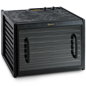 Excalibur 4926TCDB 9-Tray Dehydrator in Black with Clear Door & Timer