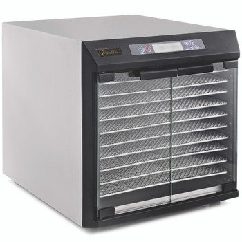 Excalibur EXC10EL 10-Tray Dehydrator in Stainless Steel with Timer