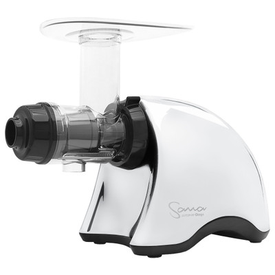 Omega Sana EUJ-707 Horizontal Slow Juicer in Chrome