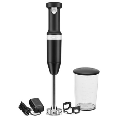 KitchenAid Cordless Hand Blender in Matte Black - 5KHBBV53BBM