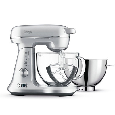 Sage the Bakery Boss Stand Mixer in Brushed Aluminium