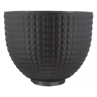 KitchenAid Black Ceramic Studded 4.7L Mixing Bowl