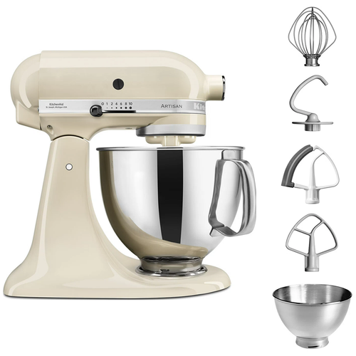 KitchenAid Artisan 4.8L Stand Mixer In Almond Cream - 5KSM175PSBAC