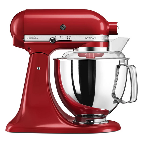 KitchenAid Artisan 4.8L Stand Mixer In Empire Red - 5KSM175PSBER