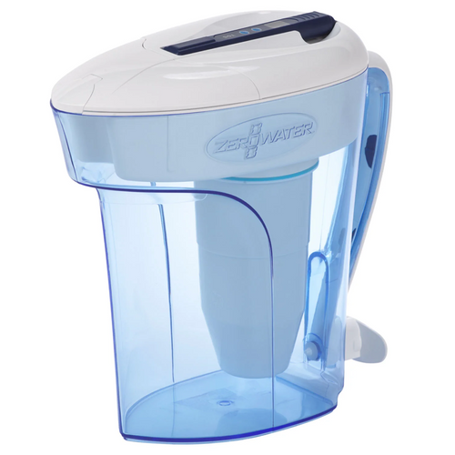 ZeroWater 12-Cup Ready Pour Pitcher (Blue)