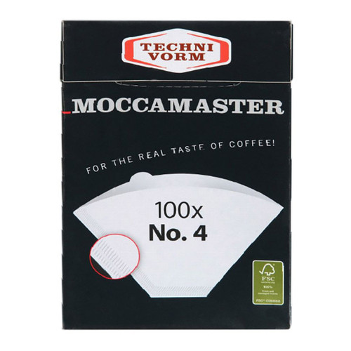Moccamaster No.4 Coffee Filter Paper (100pc)