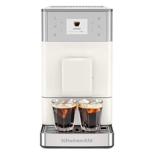 KitchenAid Fully KF3 Automatic Espresso Machine with Iced Coffee in Porcelain
