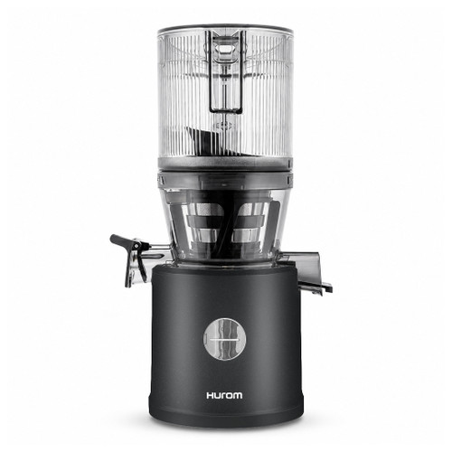 Hurom H80ST Pure Press Self-Feeding Slow Juicer in Matte Black