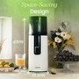 Hurom H400 Self-Feeding Slow Juicer in Silver