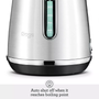 Sage the Soft Top Luxe Kettle in Brushed Stainless Steel - BKE735BSSUK