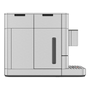 KitchenAid Fully Automatic Espresso Machine KF8 in Stainless Steel