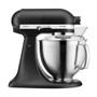 KitchenAid Artisan Premium 4.8L Tilt-Head Stand Mixer in Cast Iron Black - 5KSM185PSBBK