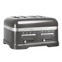 KitchenAid Artisan 4-Slice Toaster in Medallion Silver - 5KMT4205BMS