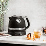 KitchenAid Artisan 1.5L Variable Temperature Kettle in Cast Iron Black - 5KEK1522BBK