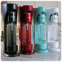 Drinkmate OmniFizz Drinks Carbonator & 2 CO2 Cylinders in Arctic Blue