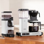 Moccamaster KM5 Burr Coffee Grinder in Matte White