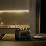 Dualit 4 Slot Stealth Classic Toaster in Matte Black