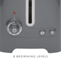 Dualit 2-Slice Lite Toaster in Grey
