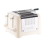 Dualit 4-Slice Lite Toaster in White with Warming Rack