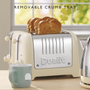 Dualit 4-Slice Lite Toaster in White with Warming Rack