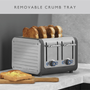 Dualit Architect 4-Slice Toaster in Grey