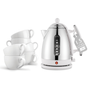 Dualit 1.5L Lite Cordless Jug Kettle in Gloss White