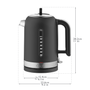 Dualit 1.7L Classic Kettle in Matt Black