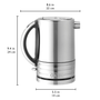 Dualit 1.5L Architect Kettle in Grey