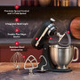 Kitchenaid Artisan Plus 4.7L Tilt-Head Stand Mixer in Cast Iron Black